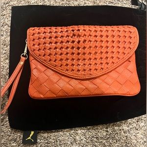 Gorgeous Burnt orange oversized clutch by Urban Expressions